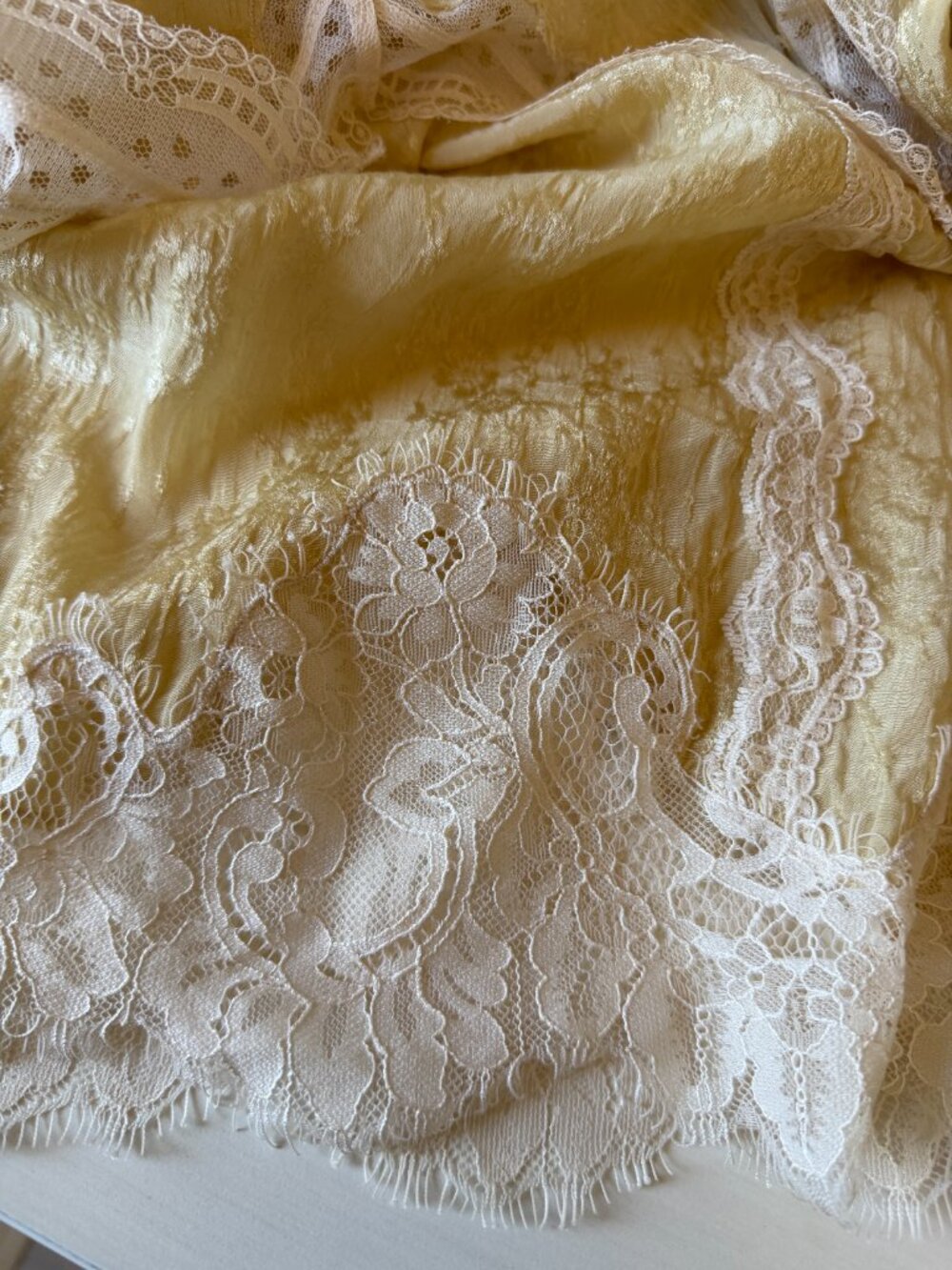 Zara ZW Collection Jacquard Lace Cami Top, Size S - Picture 6 of 7